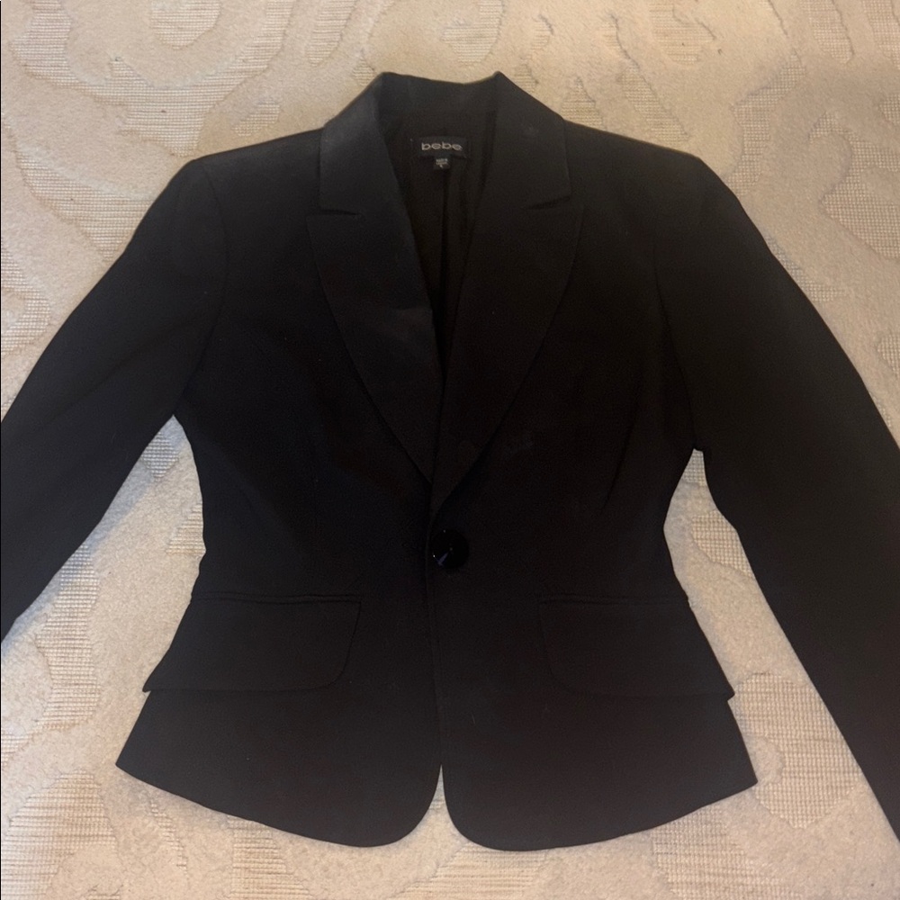 Bebe Classic Black Blazer